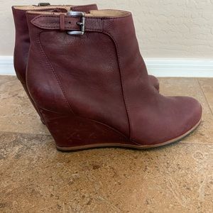 Biala Wedge Ankle boot w/ 3.25 inch heel. Size 11